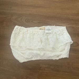 Cropped tube top